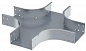 ISXM515KC | Ответвитель Х-образный 150х50, 1.5мм (с метизами), нержавеющая сталь